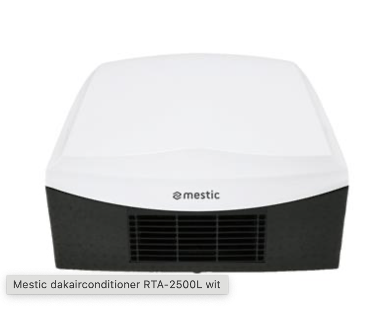 MESTIC RTA-2500L WIT - Luiken Airco's