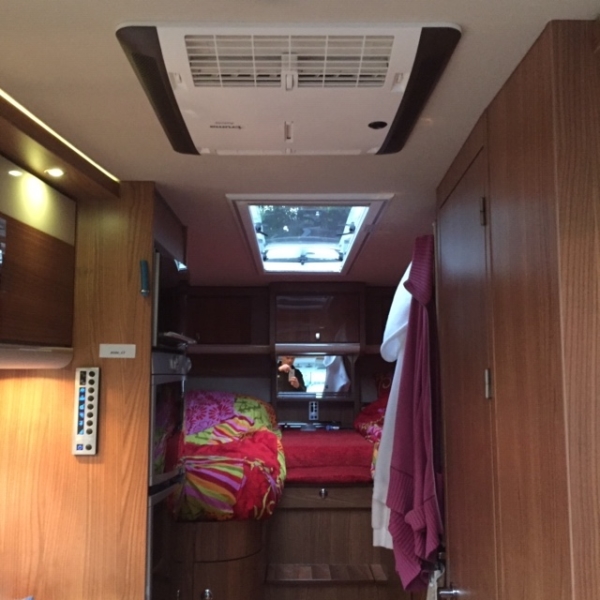 airbox Truma in een Hymer