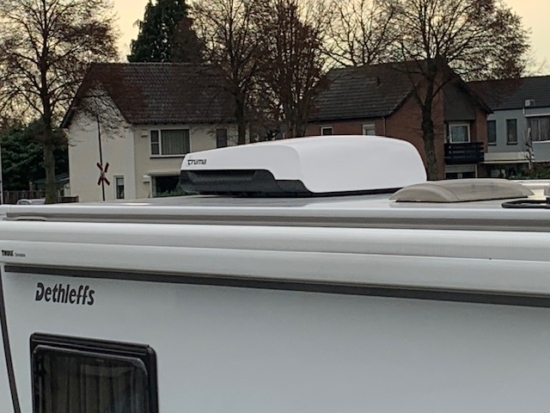 Truma airco op Dethleffs camper