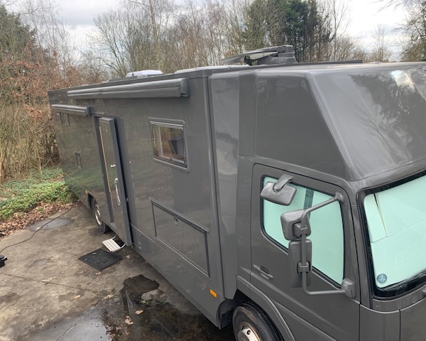 vrachtwagen camper dak airco