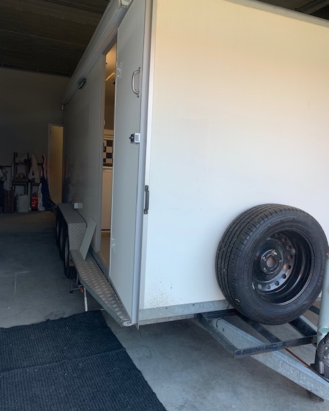 Freshjet op camper trailer