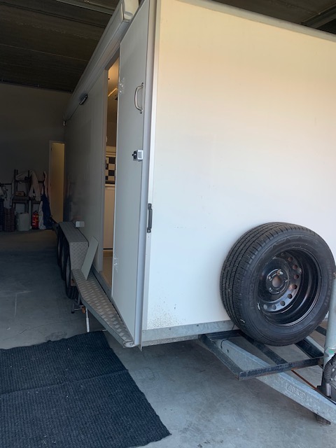 Freshjet op camper trailer